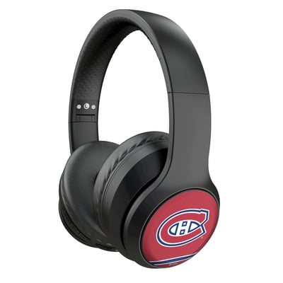 Montreal Canadiens Keyscaper Stripe Wireless Bluetooth Headphones With Case