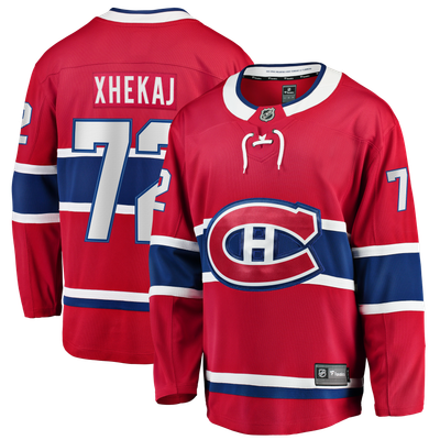 Arber Xhekaj Montreal Canadiens Fanatics Home Breakaway Jersey - Red