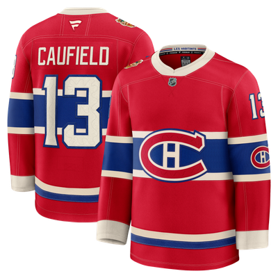 Cole Caufield Montreal Canadiens Fanatics 2026 NHL Heritage Classic Premium Player Jersey - Red