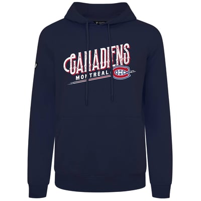  Montreal Canadiens Levelwear Podium Longtimer Hoodie - Navy