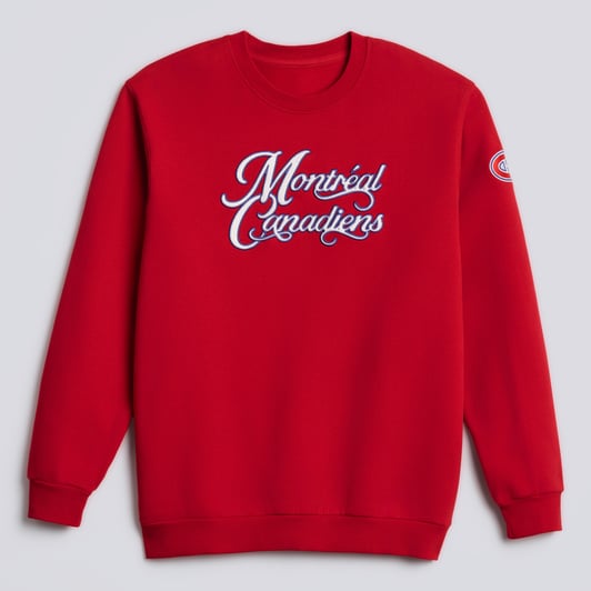Montreal Canadiens lululemon Steady State Crew Sweatshirt - College Crimson