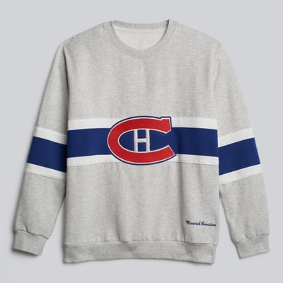 Montreal Canadiens lululemon Steady State Crew Sweatshirt - Heathered Core Ultra Light Grey