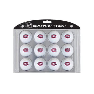 Montreal Canadiens 12-Pack Team Golf Ball Set