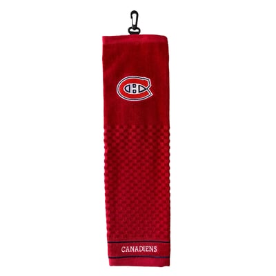Montreal Canadiens 16" X 22" Tri-Fold Embroidered Scrubber Golf Towel