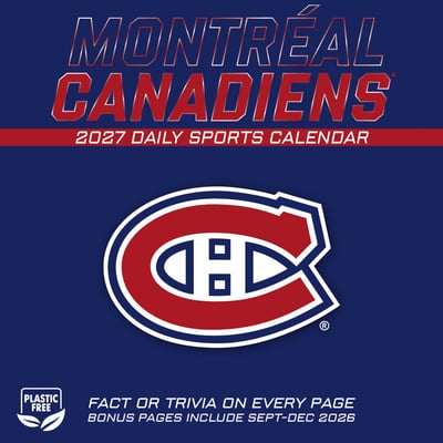 Montreal Canadiens 2027 Box Calendar