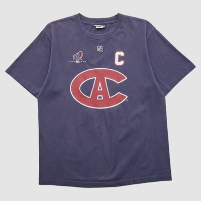 Montreal Canadiens Reebok 2009 T-shirt - Navy - L by Fanatics Real Vintage