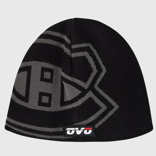 Montreal Canadiens OVO x NHL Unisex Toque Knit Hat - Black