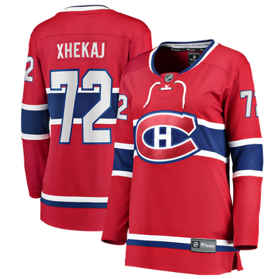 Arber Xhekaj Montreal Canadiens Fanatics Women's Home Breakaway Jersey - Red