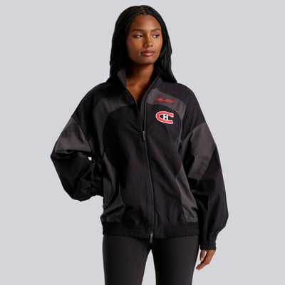 Montreal Canadiens lululemon Women's Golden Hour Color Block Train Jacket - Black