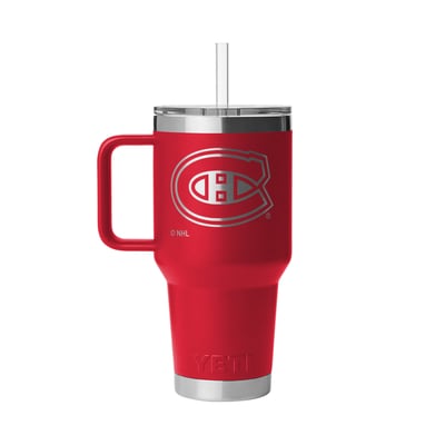  Montreal Canadiens YETI 35oz. Rambler 2.0 Straw Mug
