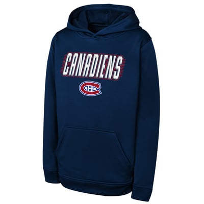Montreal Canadiens Outerstuff Youth Sack Party Performance Hoodie - Navy