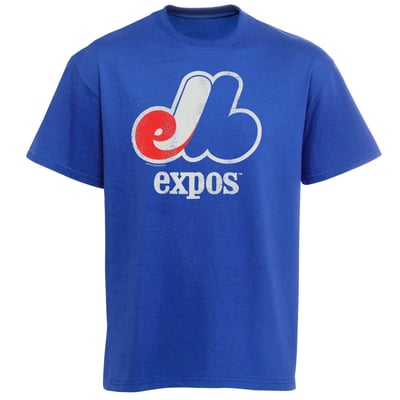 Montreal Expos Soft as a Grape Youth Cooperstown Collection T-Shirt - Royal