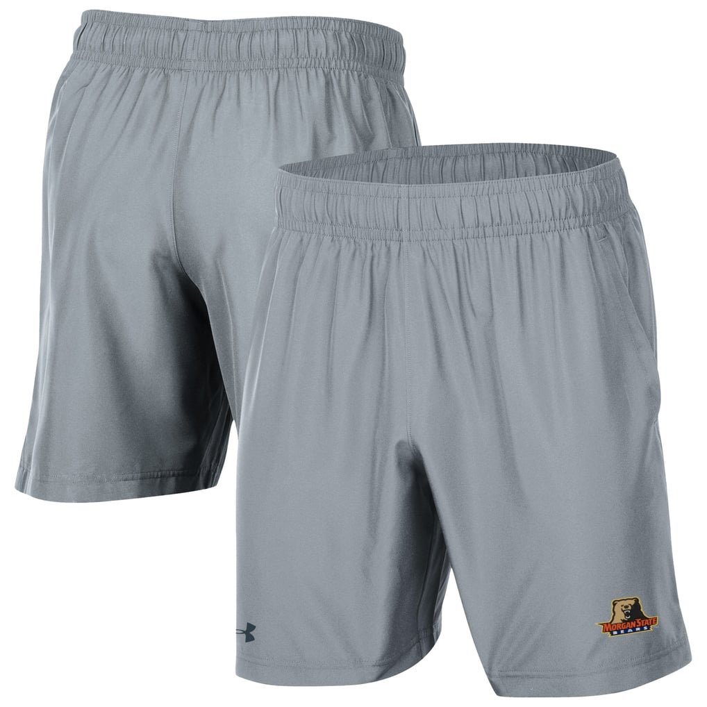 Morgan State Bears Under Armour Woven Shorts - Gray