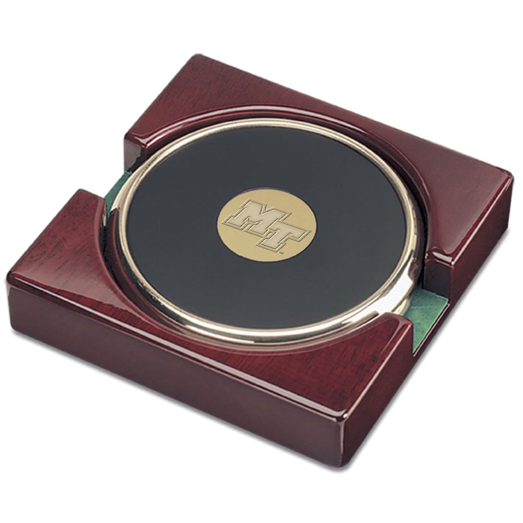 MTSU Blue Raiders Two-Piece Coaster Set - Gold