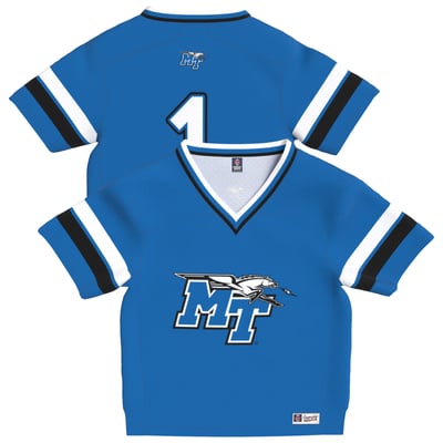 MTSU Blue Raiders GameDay Greats Infant Lightweight Collegiate Football Fashion Jersey - Royal
