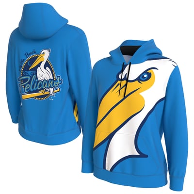 Myrtle Beach Pelicans ProSphere Women's Hoodie - Blue