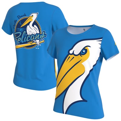Myrtle Beach Pelicans ProSphere Women's T-Shirt - Blue