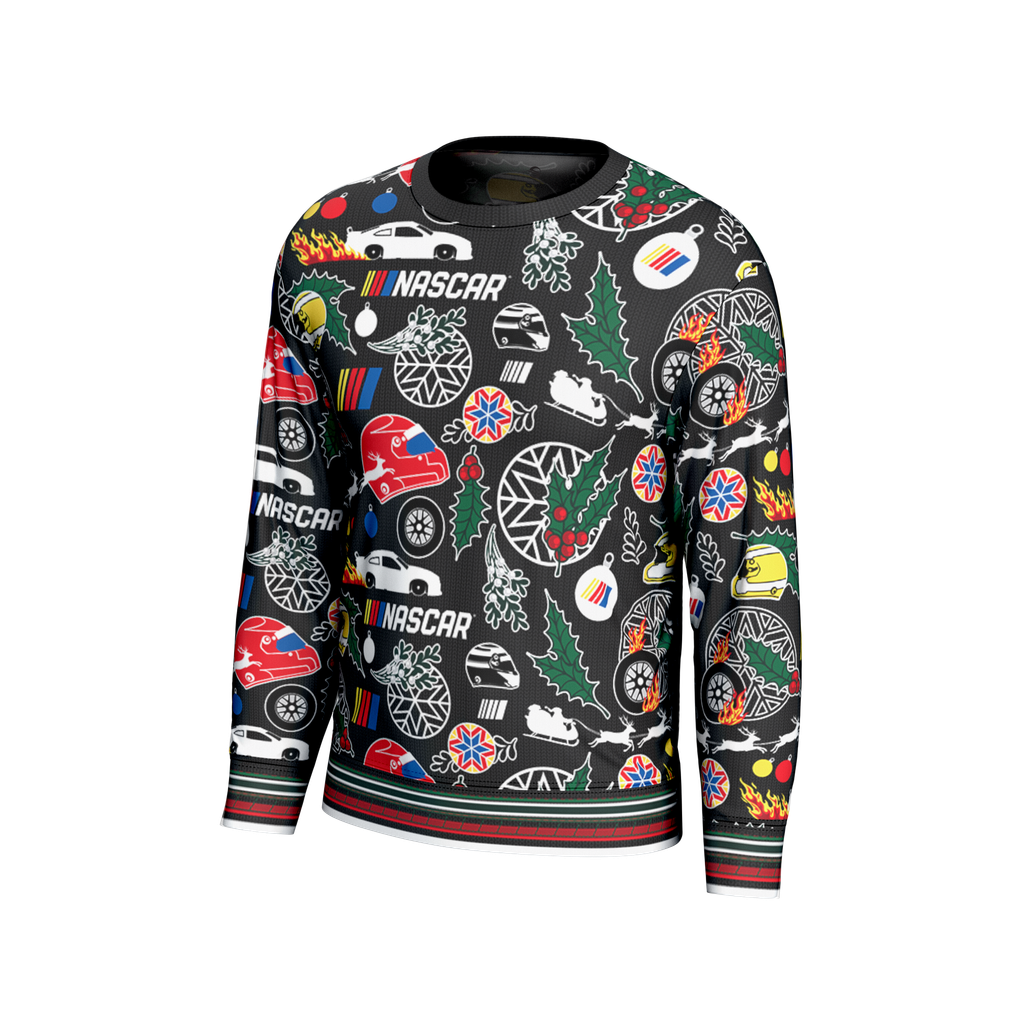 NASCAR ProSphere  Holiday Sweatshirt - Black