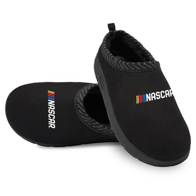 NASCAR ISlide Unisex Mission Slippers - Black