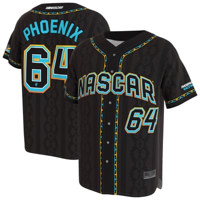 ProSphere Youth Phoenix Raceway Baseball Fashion Jersey - Black