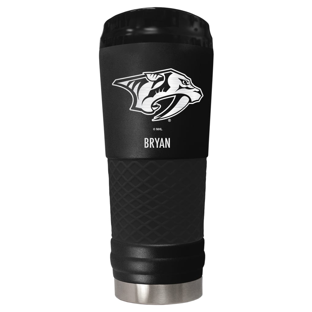 Nashville Predators 24oz. Personalized Stealth Draft Tumbler - Black