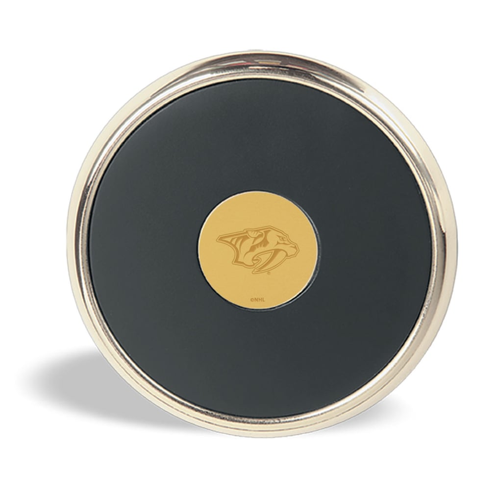 Nashville Predators Round Coaster - Gold