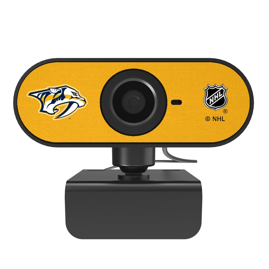 Nashville Predators Keyscaper Solid Full HD USB Webcam