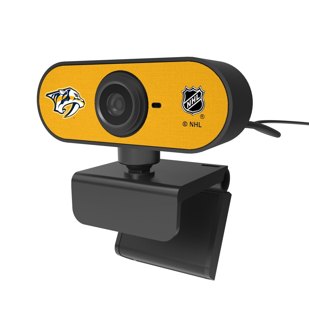 Nashville Predators Keyscaper Solid Full HD USB Webcam