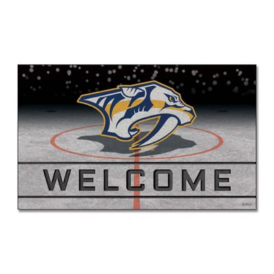 Nashville Predators Logo Brands 18" x 30" Crumb Rubber Door Mat