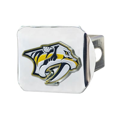 Nashville Predators Logo Brands Chrome Hitch Cover