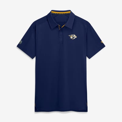 Nashville Predators Fanatics Authentic Pro Rink Polo - Navy