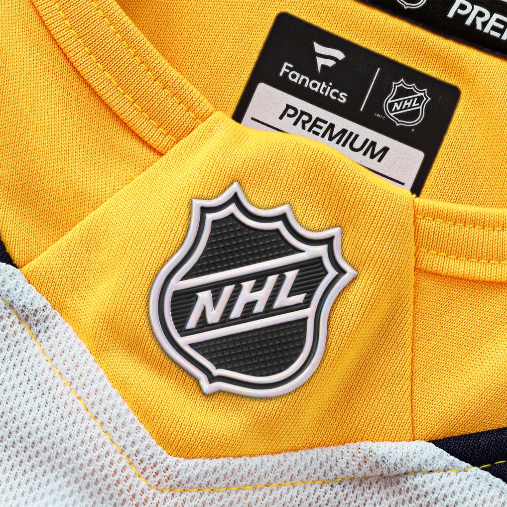 Men's Nashville Predators Fanatics White Away Premium Custom Jersey