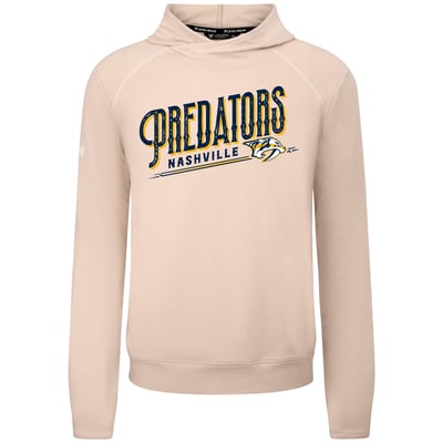 Nashville Predators Levelwear  Mandate Longtimer Tri-Blend Hoodie - Khaki