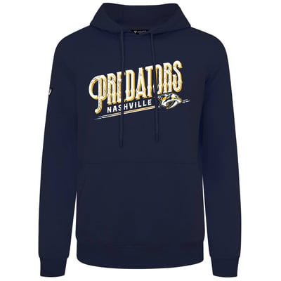  Nashville Predators Levelwear Podium Longtimer Hoodie - Navy