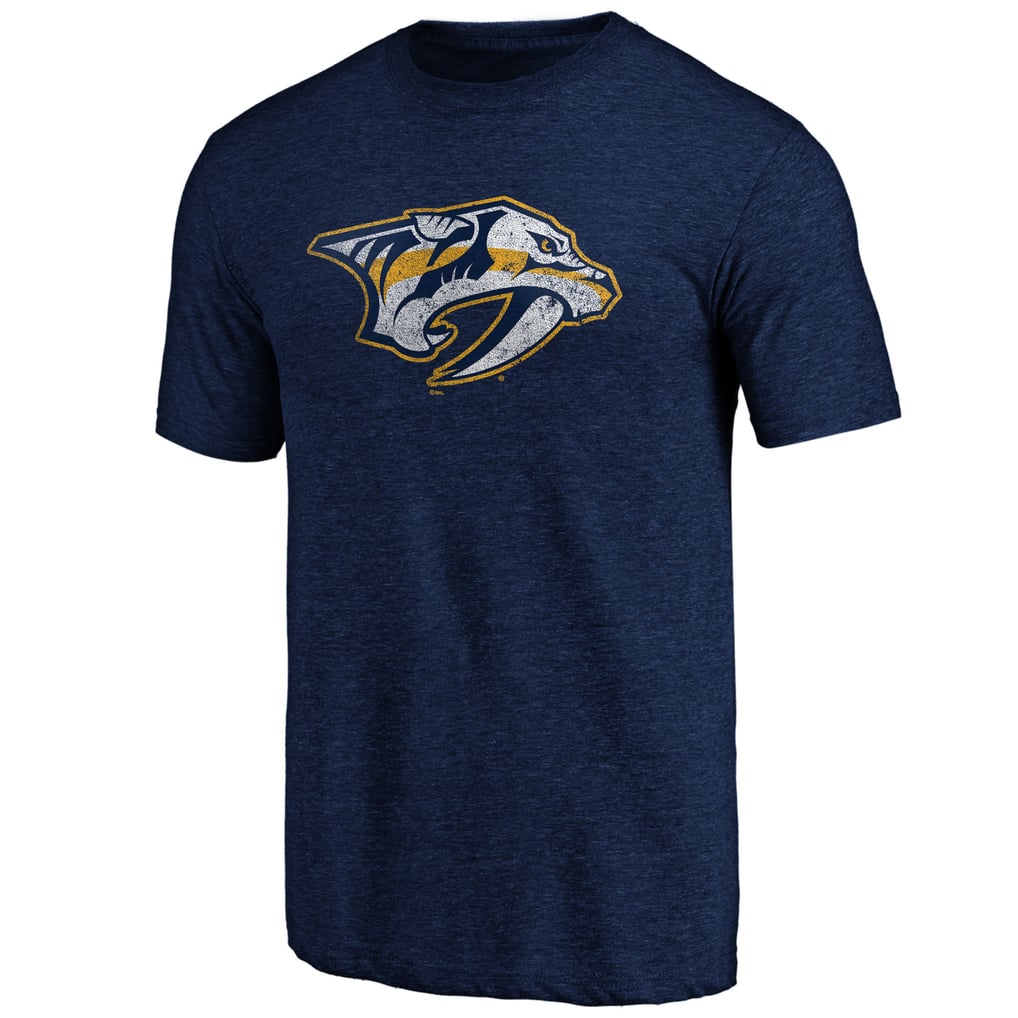 Nashville Predators Greatest Dad Tri-Blend T-Shirt - Navy