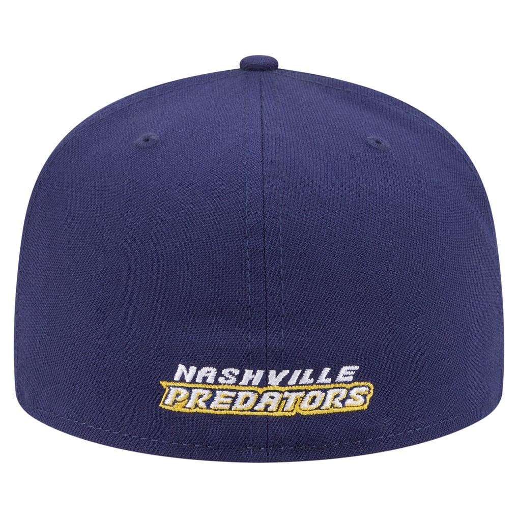  Nashville Predators New Era Deceptor 59FIFTY Fitted Hat - Navy