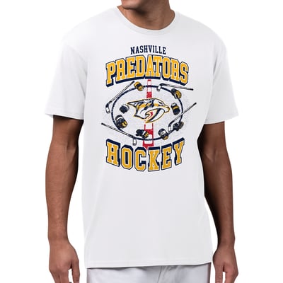 Nashville Predators Starter Tilly T-Shirt - White
