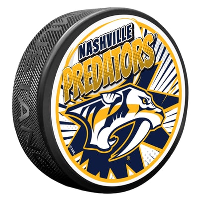 Nashville Predators Kaboom Hockey Puck