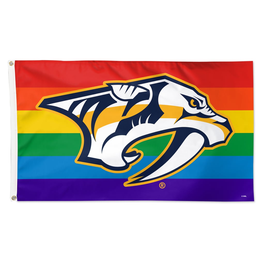 Nashville Predators WinCraft 3' x 5' Single-Sided Deluxe Team Pride Flag