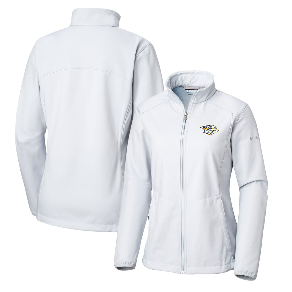 Nashville Predators Columbia Women's Kruser Ridge II Softshell Full-Zip Jacket - White