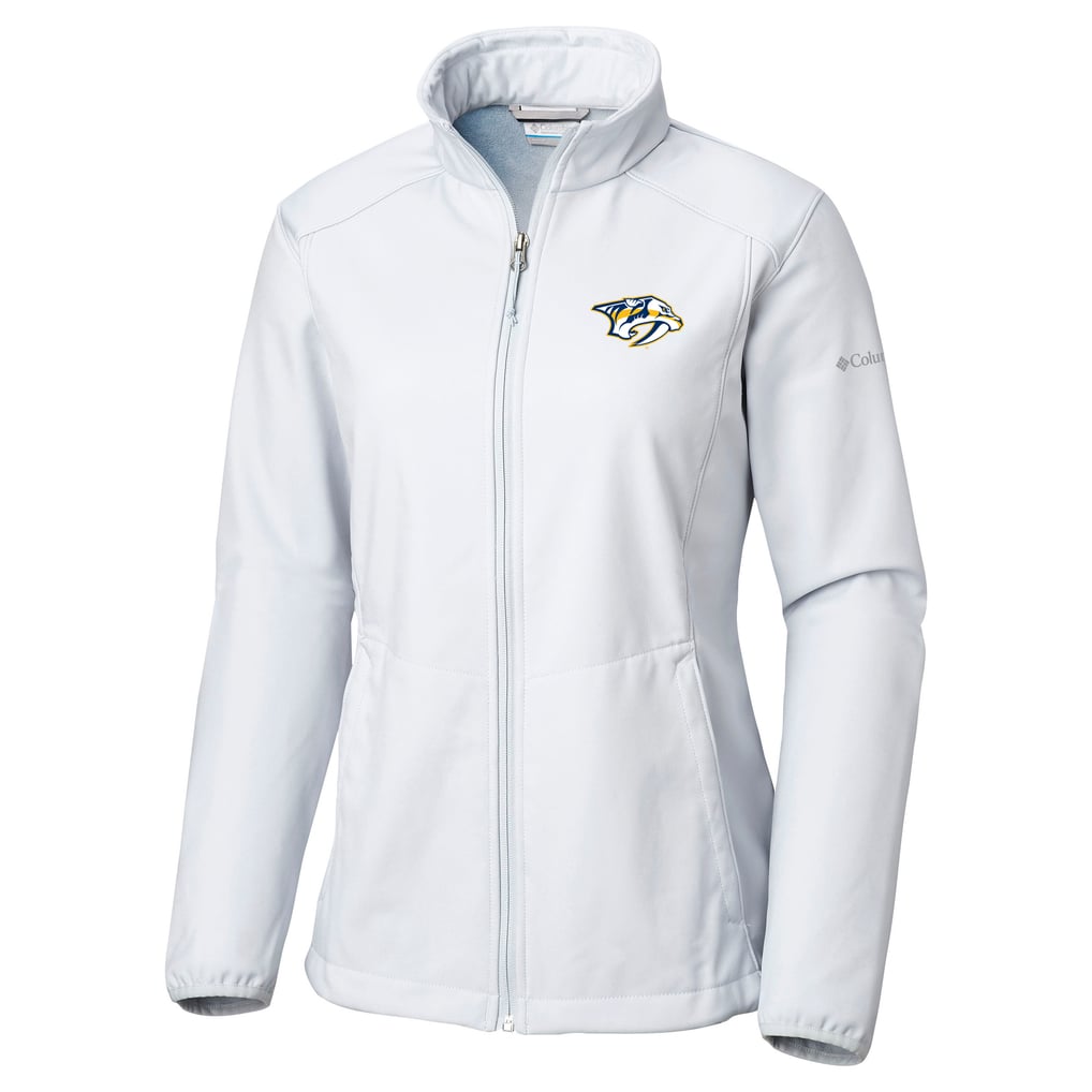Nashville Predators Columbia Women's Kruser Ridge II Softshell Full-Zip Jacket - White