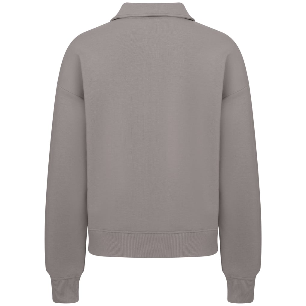  Nashville Predators Levelwear Women's  Canmore Quarter-Zip Pullover - Gray