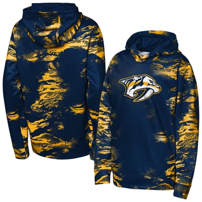  Nashville Predators Outerstuff Youth Team Dynamics Hoodie - Navy