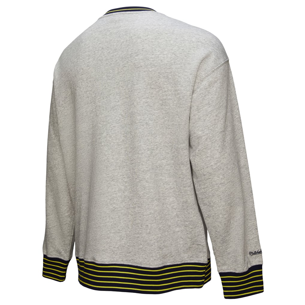  Nashville SC Mitchell & Ness 2025 Jersey Hook Fleece Pullover Sweatshirt - Heather Gray