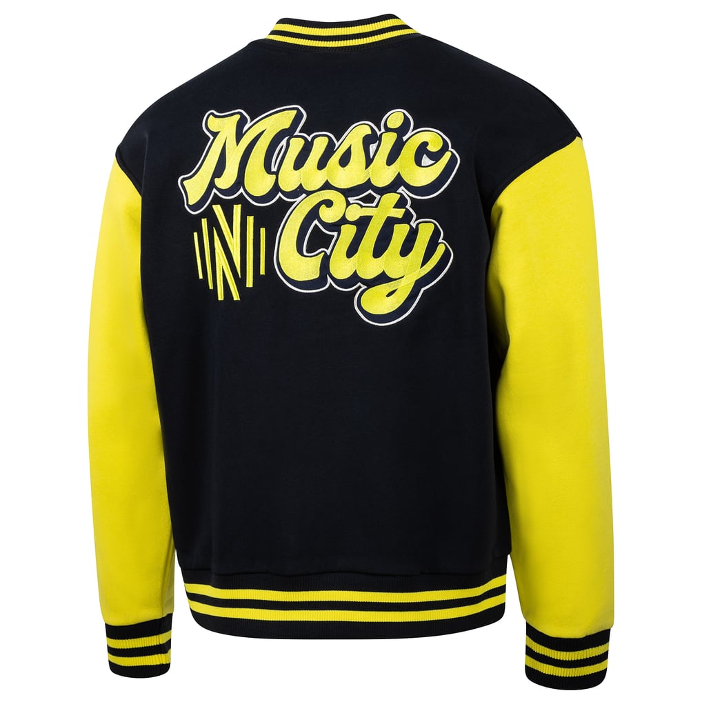 Nashville SC Fast Break Varsity Full-Snap Jacket - Navy