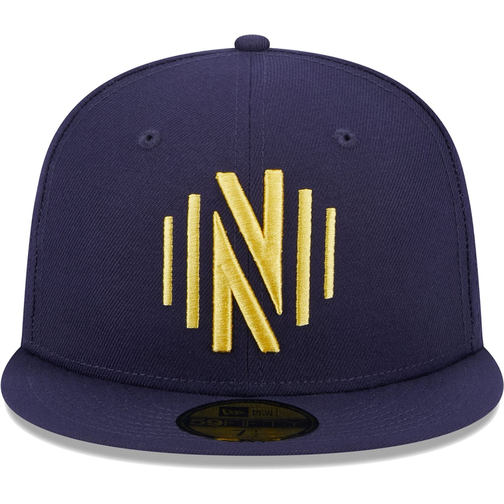 Nashville SC New Era Patch 59FIFTY Fitted Hat - Navy