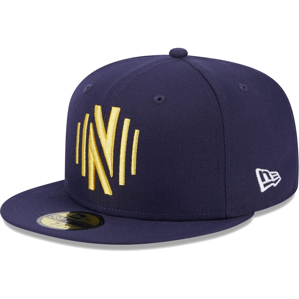 Nashville SC New Era Patch 59FIFTY Fitted Hat - Navy