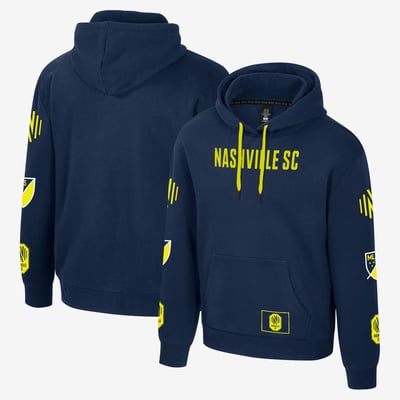  Nashville SC Stadium Essentials Legends City Star Pullover Hoodie - Navy