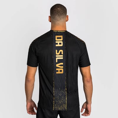 Natalia Silva UFC Zenith by Venum Authentic Fight Night Champion Walkout Jersey - Black/Gold