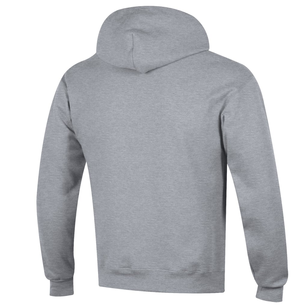  Navy Midshipmen Champion Track & Field Stack Powerblend Pullover Hoodie - Gray